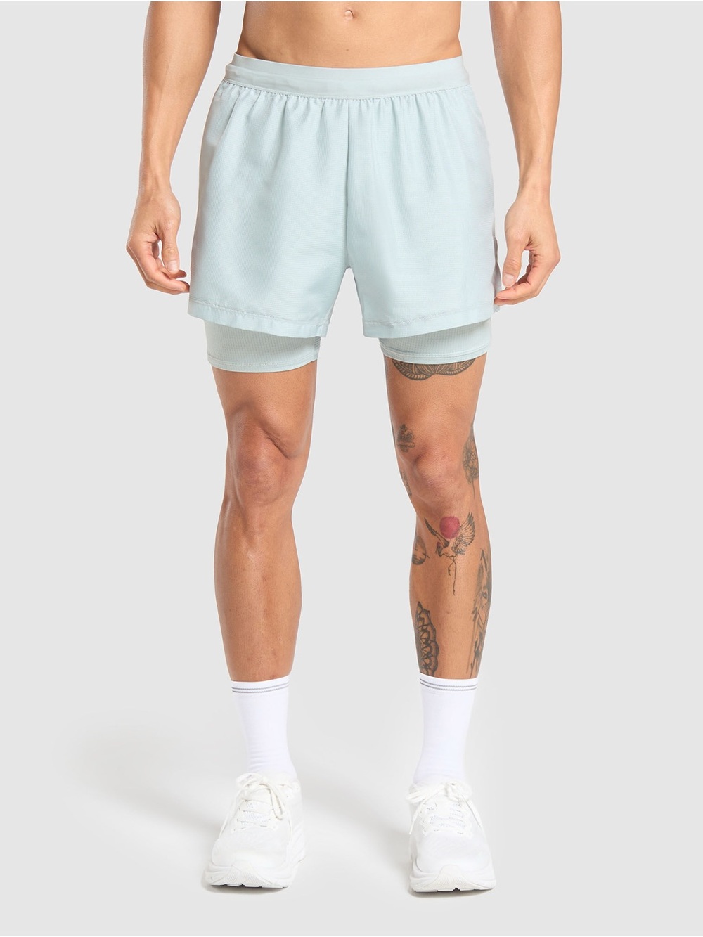 Gymshark RUNNING SHORTS 2 IN 1
Regular Fit Cool Blue